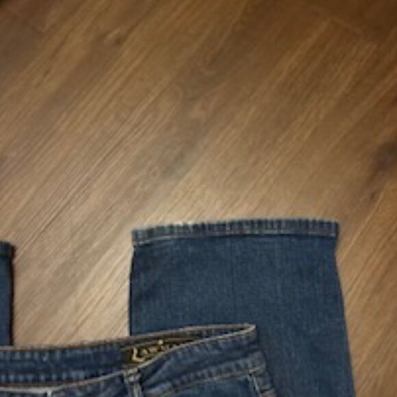1990s Women's Lawman High-Waisted Boot Cut Jean Sz. 7/8 - Picture 6 of 11